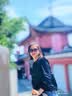 古馳（GUCCI）【七夕禮物】墨鏡時尚男款全框矩形潮流太陽鏡女士街拍開車遮陽 GG0637SK-001-56 曬單實拍圖