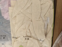 三彩大碼女裝2026夏季新款V領(lǐng)收腰棉連衣裙短袖顯瘦微胖MM 黃油色 2XL 175/100B 曬單實拍圖
