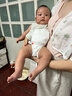 煦凜【日本】嬰兒尿布新生兒專用純棉可洗透氣薄款尿介子防漏尿片芥子 純棉紗布尿布（含尿布扣） 10條裝 【7A抑菌 親膚透氣】 曬單實拍圖
