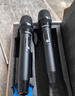 得勝（TAKSTAR）TS-K302手持話筒U段一拖二無線麥克風鋰電池充電版即插即用主持唱歌演講麥 1套黑色 曬單實拍圖