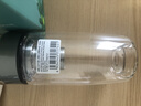 萬象（WANXIANG）雙層玻璃杯弧形款帶濾網(wǎng)商務水杯V269相思灰加厚耐熱泡茶杯 曬單實拍圖