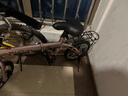 MIDLETN 14寸折疊變速碟剎成人兒童男女式學生超輕便攜代步折疊自行車 變速碟剎金粉編號14適合120--160 14寸 曬單實拍圖