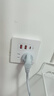 國(guó)際電工（FDD）20W快充USB插座86型開關(guān)面板墻壁電源手機(jī)充電Type-c家用五孔插座 五孔20W快充USB+Type-C【白色】 曬單實(shí)拍圖