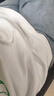 茵曼（INMAN）茵曼【秀場同款】索羅納清新涼感印花短袖T恤26夏上衣米白色M 曬單實拍圖