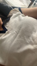 三彩【萊賽爾】撞色翻領針織衫短袖毛衫套頭上衣2026夏季新款女裝S 奶白色 L 165/88A 曬單實拍圖