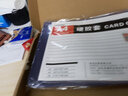 SEBOO世寶 20只硬膠套透明文件套營業(yè)執(zhí)照片硬質(zhì)卡片套車間辦公宣傳指引 A4規(guī)格（20個裝） 曬單實拍圖