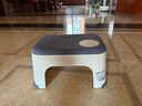 家の物語(yǔ)（KATEI STORY）日本加厚兒童凳塑料凳小矮凳家用浴室防滑凳換鞋凳洗澡洗手間凳子 大號粉色 曬單實(shí)拍圖