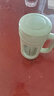 富光 玻璃杯茶水分離泡茶杯便攜大容量水杯高硼硅杯子雙層車載防摔杯 綠色 480ml 曬單實拍圖