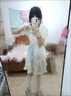 悸囈女大童裝夏季鹽系甜美娃娃領(lǐng)碎花連衣裙顯瘦a字裙子初中生女孩兒 T88-碎花小裙子【甜美可愛/俏皮 M碼適合95-105斤 曬單實(shí)拍圖