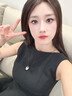 TFY銀色水滴吊墜項鏈女士長款2026新款小眾ins設計感黑繩毛衣鏈夏季 極簡銀色-黑繩項鏈 曬單實拍圖