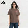 阿迪達(dá)斯（adidas）女裝透氣舒適潮流時(shí)尚休閑運(yùn)動(dòng)短袖KC4562 XL 曬單實(shí)拍圖