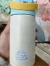 膳魔師（THERMOS）兒童水杯吸管保溫保冷316L不銹鋼暢吸杯學生水杯寶寶喝水杯子TCKL 曬單實拍圖