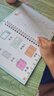 幼兒園練字帖兒童凹槽數字描紅本小班中班大班3-6歲寫字本學前班 小班推薦【4本套裝】贈褪色筆3套 曬單實拍圖
