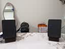 安橋GX30藍牙有源hifi書架音箱電腦桌面多媒體組合發燒音響 黑色 曬單實拍圖