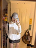 燦圖冰絲薄款速干防曬衣外套女夏季新款小個(gè)子戶外防紫外線寬松上衣服 白色 L 【建議100-120斤】 曬單實(shí)拍圖