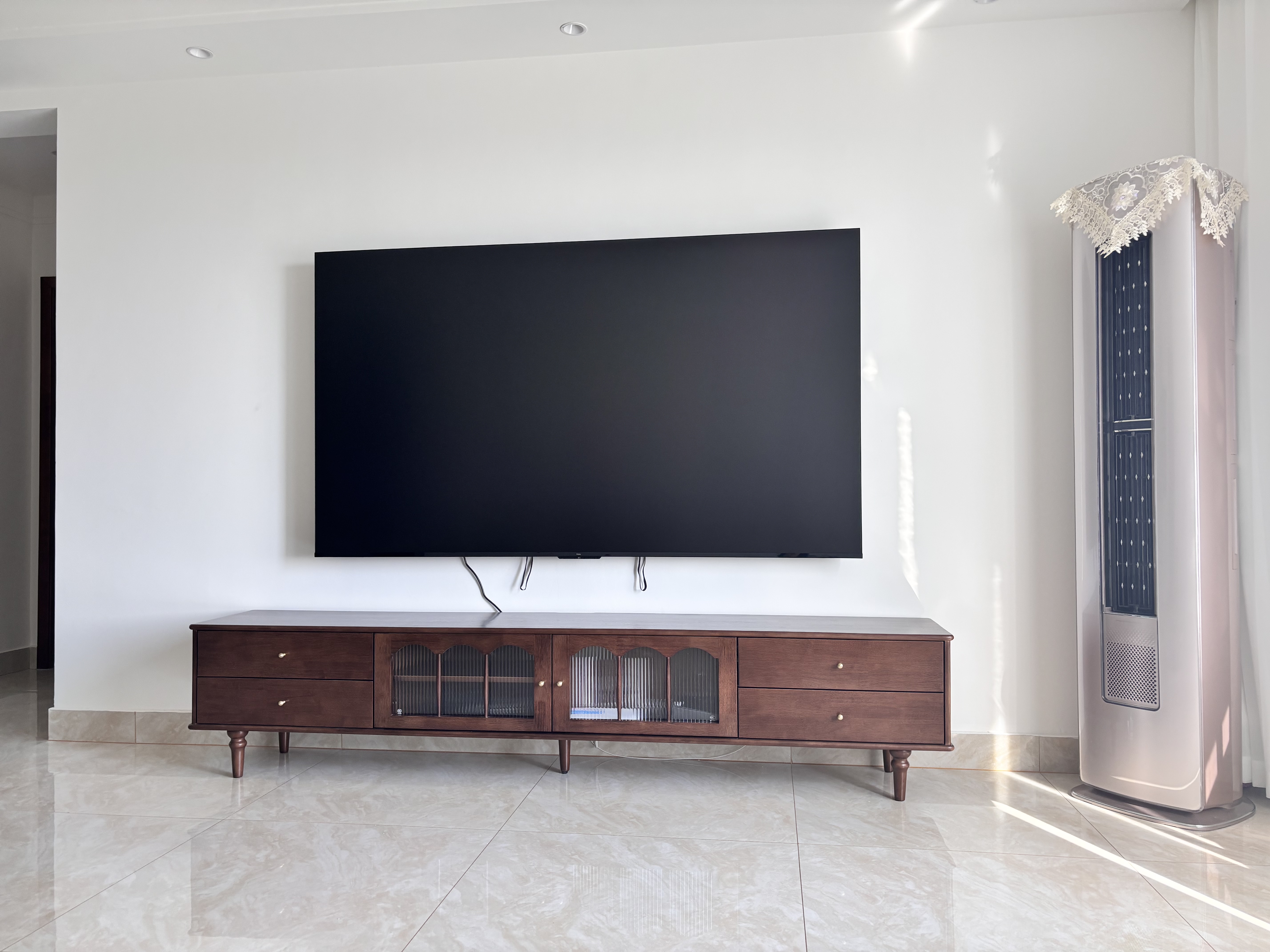海爾（Haier）電視 語音控制 Mini LED高刷64GB大內存 4K超高清全面屏 智能液晶彩電平板電視機一級能效 85英寸 抗反光Mini/288Hz/4+64GB 曬單實拍圖