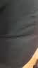 哈倫褲女春夏大碼女褲胖mm松緊腰顯瘦黑色蘿卜褲女九分西裝休閑褲 黑色 XL 【建議120-140斤】 曬單實拍圖