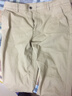 簡徒夏季薄款休閑褲男寬松直筒彈力加肥加大碼男裝高腰純色百搭長褲子 卡其【薄款】 32 曬單實拍圖
