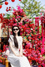 森上優(yōu)集【復(fù)古波點(diǎn)】法式連衣裙女新款V領(lǐng)泡泡袖白色長(zhǎng)裙收腰顯瘦魚尾裙 法式波點(diǎn)連衣裙 M 曬單實(shí)拍圖