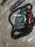 和田玉觀音玉墜青玉男士觀音菩薩項鏈玉石玉掛件玉佩炫石為玉帶證書 配石英巖玉珠鏈 曬單實拍圖