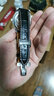 蒂菲曼（TIFFERMAN） 適用于浪琴表帶男士原款真皮 名匠月相軍旗康卡斯蝴蝶扣L2典藏 浪琴-黑色銀色蝴蝶扣 21mm 曬單實(shí)拍圖