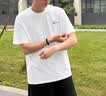奧米茄布朗品牌男裝短袖圓領(lǐng)T恤男士休閑百搭商務(wù)休閑體恤男棉質(zhì)透氣上衣男 白色 【禮盒裝】 XL 【建議141-155斤】 曬單實(shí)拍圖