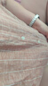 MUJI 女式 漢麻水洗 短袖罩衫女士襯衫上衣 女款女裝26年春夏BC2RAA6S 磚紅色條紋 L （165/88A） 曬單實拍圖