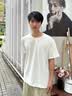 貓人男士T恤短袖男95%棉萊卡純棉抗菌涼感透氣夏季薄款內(nèi)搭打底衫男 曬單實拍圖