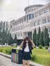 UR2026夏季新款女裝都市拼接格紋百褶超短牛仔半裙UYU860080 曬單實拍圖