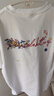 真維斯重磅薄款刺繡T恤男2026新款夏季短袖衣服半袖圓領潮牌體恤衫 白色 ZEN7325 M 建議體重110-130斤 曬單實拍圖