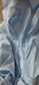 藍(lán)色輕薄防曬長袖亞麻感襯衫女夏裝新款寬松慵懶襯衣休閑外套上衣 藍(lán)色 L 建議105-115斤 曬單實拍圖