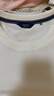 HAZZYS【液氨工藝】哈吉斯男裝 26新款夏季休閑圓領(lǐng)短袖T恤男 白色WT XL （180/100A 50） 曬單實(shí)拍圖