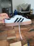 adidas T頭鞋 SAMBAE百搭厚底增高板鞋德訓(xùn)鞋男女阿迪達(dá)斯三葉草 白/一號(hào)黑(推薦腳型偏胖選大半碼)   42 曬單實(shí)拍圖