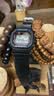 卡西歐（CASIO）G-SHOCK系列經典小方塊街頭時尚運動防水防震方形手表男送禮推薦 小紅圈GW-M5610U-1太陽能+電波 曬單實拍圖