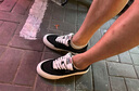 VISION STREET WEAR FLAT TOP經(jīng)典復(fù)古多色低幫翻毛皮帆布滑板鞋男女板鞋 黑色 40.5 曬單實(shí)拍圖