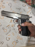 黑鷹電動1911連發款內外金屬高端定制發射器成人玩具退伍紀念 【鎢鋼色】黑鷹電動連發1911 黑鷹電動連發1911+送多重好禮 曬單實拍圖