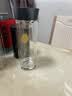 膳魔師（THERMOS）雙層玻璃杯400ml男女茶杯水紋行者系列帶茶漏TCGB-400-D-GD 金色 曬單實拍圖