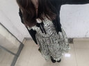 LULUALWAYS華服系列-窈窕淑女25夏季新款法式復古公主露肩連衣裙 綠色 XL 曬單實拍圖