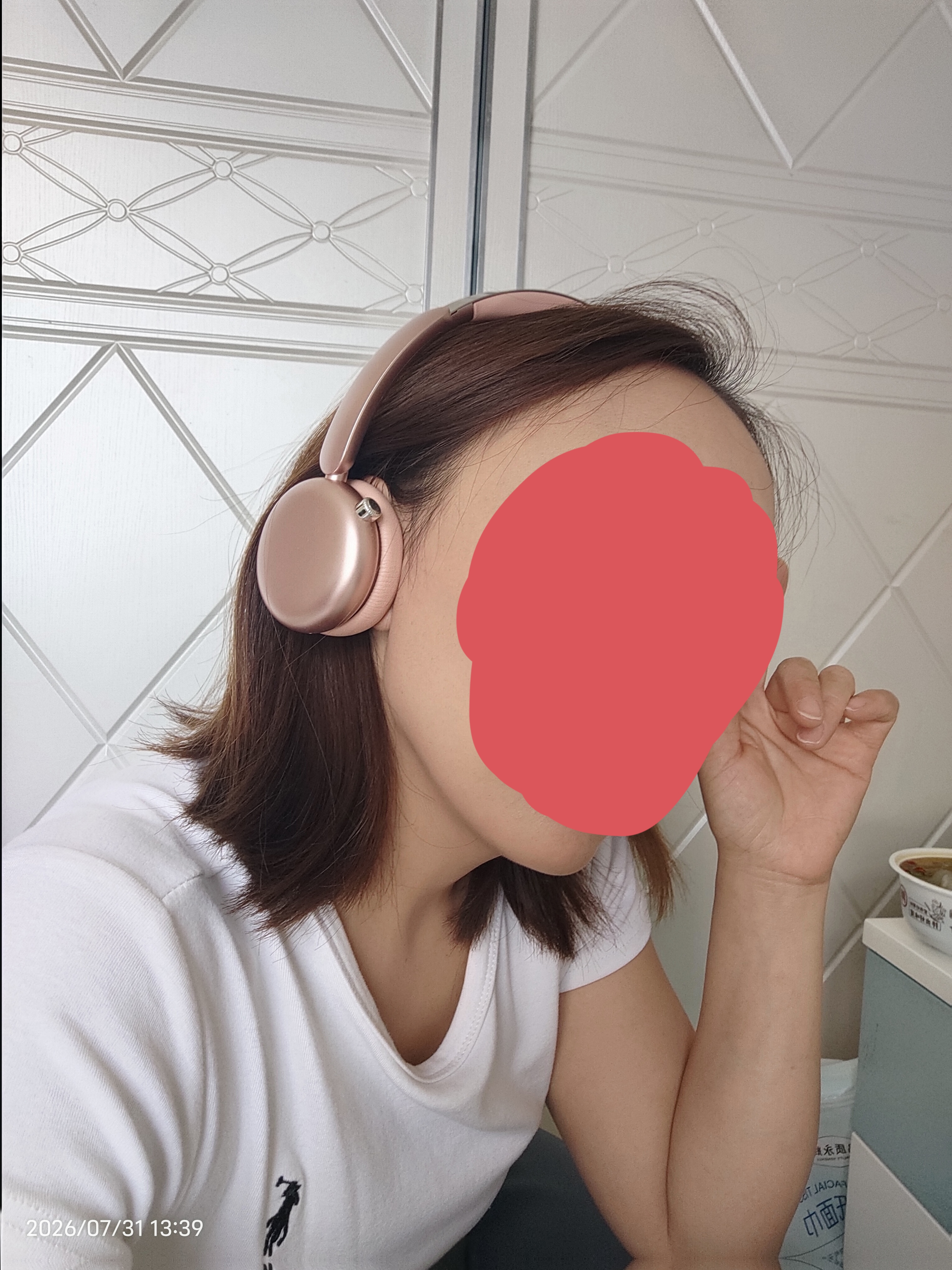FINGERTIMEMinigo小果 主動降噪耳機頭戴式無線藍牙音樂電影APP智聯高顏值治愈系小巧輕盈穿搭拍照適配蘋果 活潑橙丨小巧輕盈丨降噪隨行 曬單實拍圖