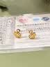 老鳳祥黃金耳釘女款足金耳環純金耳飾2026新款七夕情人節禮物送女友老婆 天鵝之心足金耳釘+久伴鐘愛禮盒 曬單實拍圖