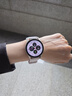 三星（SAMSUNG）Watch7原裝織物尼龍表帶 Watch6系列智能手表 watch5/watch5pro/watch4 S/M粉白色 曬單實拍圖