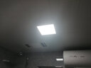 洛克菲勒（ROCK FILE） 集成吊頂燈廚房衛(wèi)生間吸頂LED平板燈鋁扣板嵌入式300x300 13W 暖白光 白框 30x30CM 曬單實拍圖