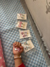 艾莎公主兒童無洞假耳環卡通女童耳釘小女孩耳墜飾品寶寶耳飾 小馬+貝殼+公主4對 無規格 曬單實拍圖