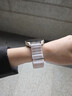 三星（SAMSUNG）Watch7原裝織物尼龍表帶 Watch6系列智能手表 watch5/watch5pro/watch4 S/M粉白色 曬單實拍圖