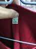 名創優品（MINISO）短袖t恤男士夏季新款重磅純棉上衣服休閑寬松半袖體恤 酒紅 M 曬單實拍圖