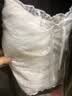 鹿珊伍蕾絲花邊純欲風性感蝴蝶結白色新款帶胸墊吊帶背心女內搭外穿上衣 蕾絲花邊帶胸墊吊帶【白色】 均碼 【建議80-110斤】 曬單實拍圖