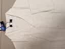 Dickies亞麻冰絲短袖襯衫男士夏季新薄款休閑工作寬松半截開穿搭上衣服裝 米白色 【官方正品】 薄款 L 【建議120-140斤】 曬單實拍圖