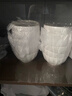 億嘉（IJARL） 陶瓷餐具米飯碗家用碗具小面碗小飯碗蒸蛋碗白瓷小碗 4.5英寸6只 曬單實拍圖