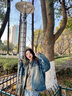 DXOT超好看做舊牛仔外套女春秋日系復古寬松休閑設計感小眾夾克牛仔衣 水洗藍 M【105-115斤】 曬單實(shí)拍圖
