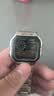卡西歐（CASIO）復古小方塊學生腕表多功能戶外鋼帶防水手表AE-1200WHD-1AVDF七夕 曬單實拍圖